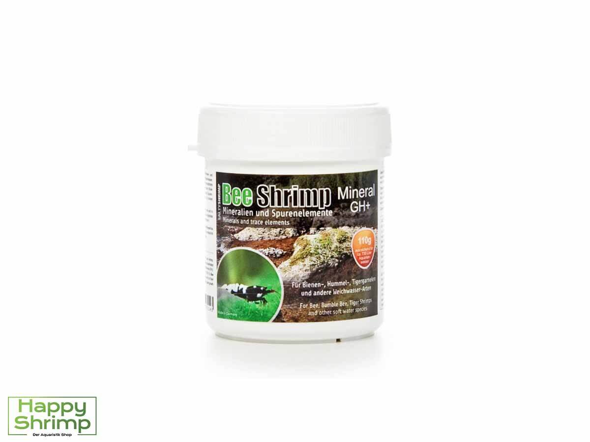Salty Shrimp Mineral GH+ eignet sich in Kombination mit Osmosewasser sehr gut für Bienengarnelen und ähnliche Arten.