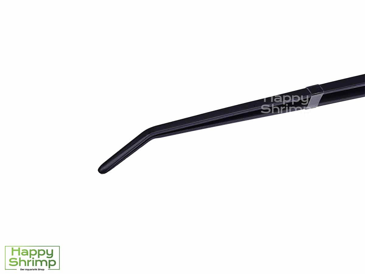 Diese Aquarium Pinzette sieht mit der schwarzen Farbe nicht nur schick aus, sondern eignet sich mit ca. 27cm perfekt für Kallax Aquarien.