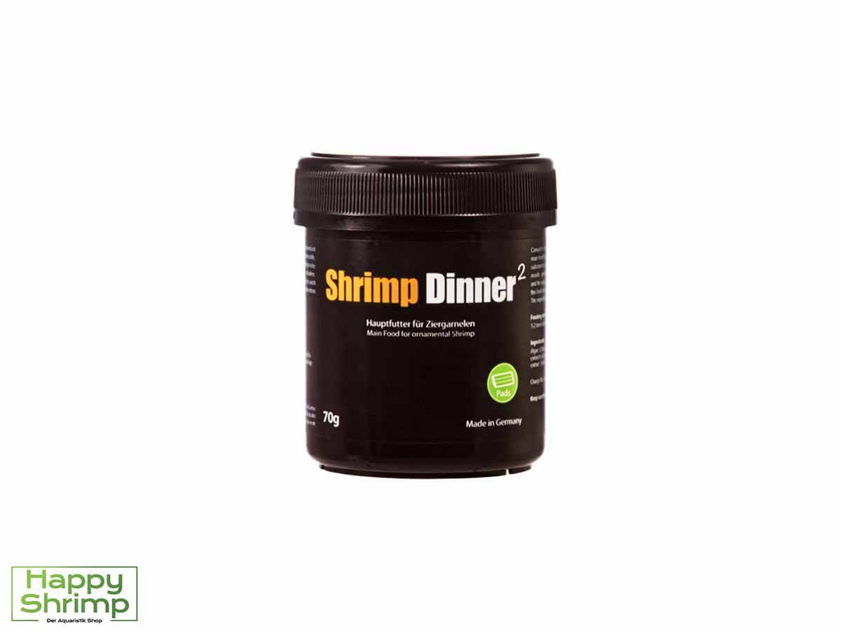 GlasGarten Shrimp Dinner Pads 2 GlasGarten Shrimp Dinner Pads 2 sind eine Weiterentwicklung der sehr beliebten Pads 1. Wird sehr gerne von Garnelen gefressen.