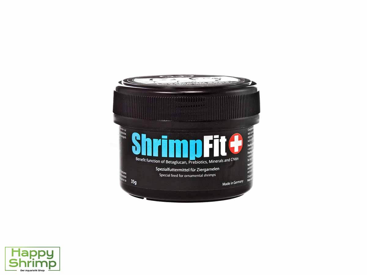 GlasGarten ShrimpFit 35g GlasGarten ShrimpFit ist eine optimale Ergänzung für deine Garnelen. Es unterstützt unter anderem die Häutung deiner Wirbellosen.