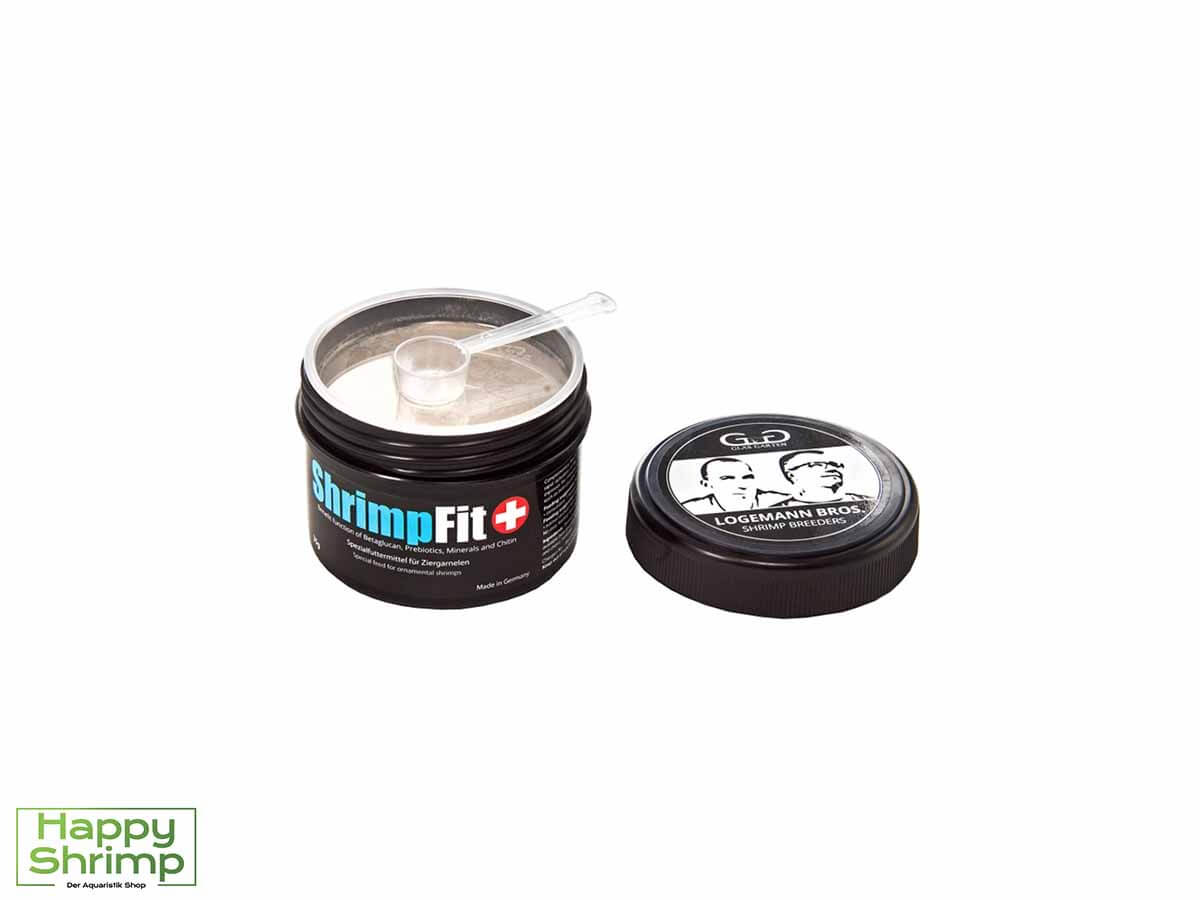 GlasGarten ShrimpFit 35g2 GlasGarten ShrimpFit ist eine optimale Ergänzung für deine Garnelen. Es unterstützt unter anderem die Häutung deiner Wirbellosen.