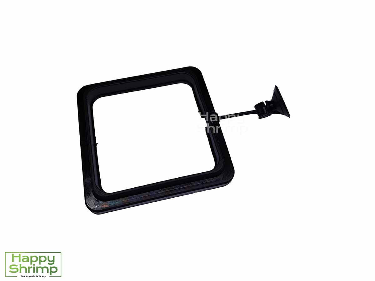 Der Aqua Nova Futterring eckig hilft besonders in Aquarien mit Schwimmpflanzen. Zusätzlich erleichtert der Ring die Fütterung von Fischen.