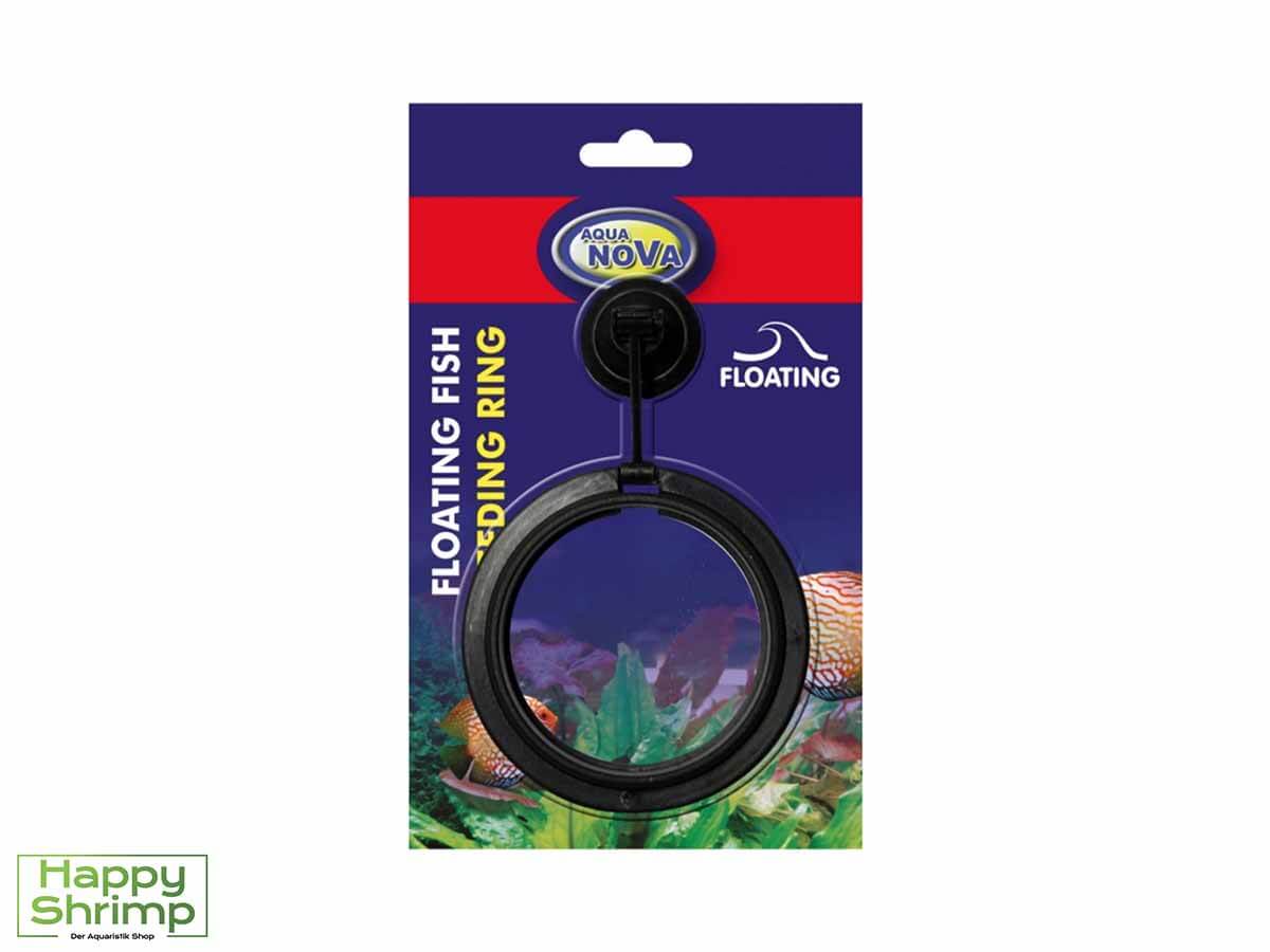 Aqua Nova Futterring rund Der Aqua Nova Futterring rund hilft besonders in Aquarien mit Schwimmpflanzen. Zusätzlich erleichtert der Ring die Fütterung von Fischen.