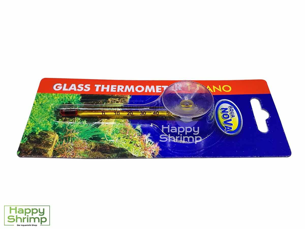 Dieses Aquarium Thermometer eignet sich dank der geringen Größe ideal für Nano Becken wie Kallax Aquarien.