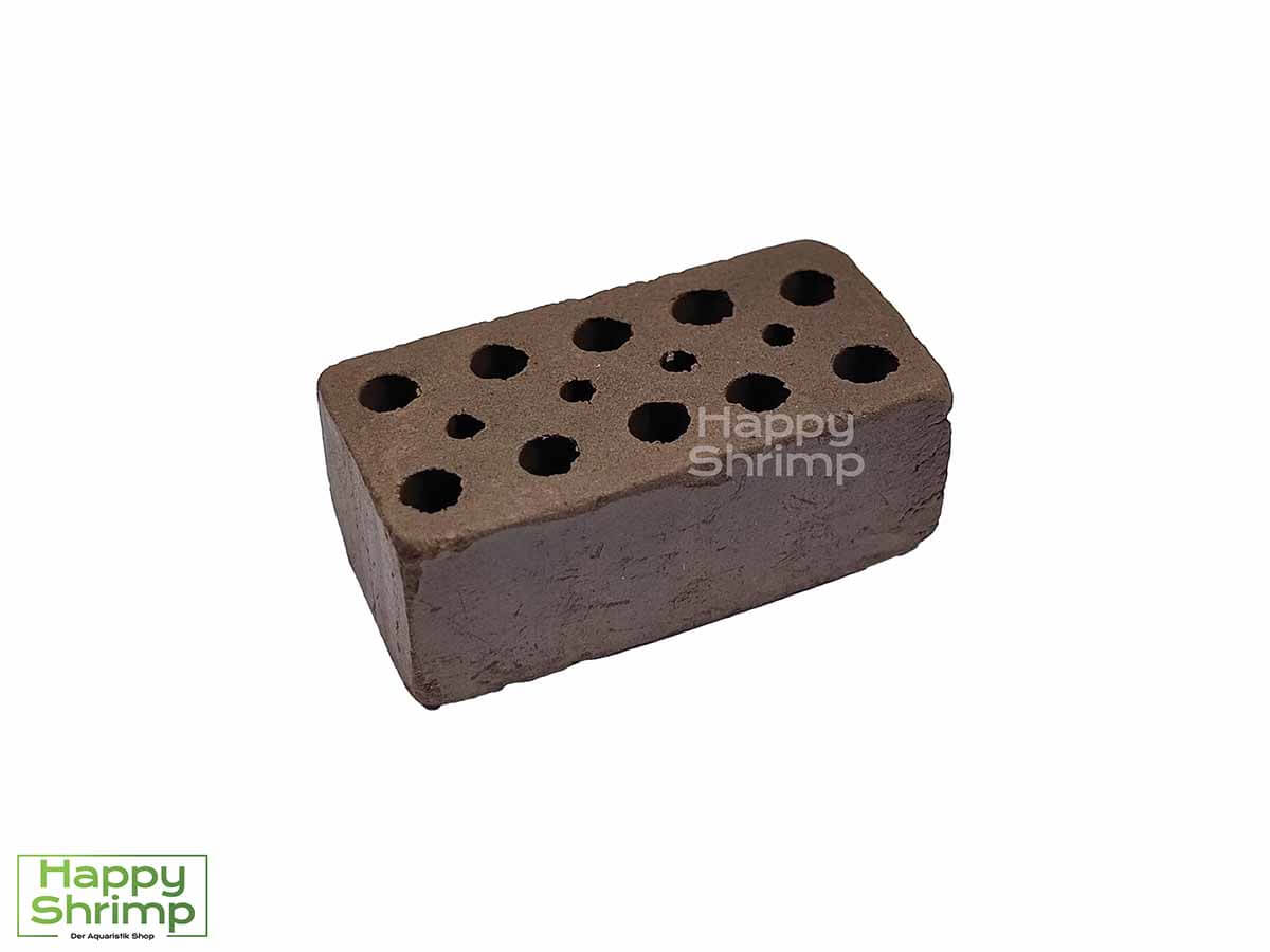 Mini Ziegel eignen sich optimal für dein Garnelen Aquarium. Aber auch für Aquarien mit Welsen oder Krebsen sind diese kleinen Dekoration Steine aus natürlichem Ton geeignet.