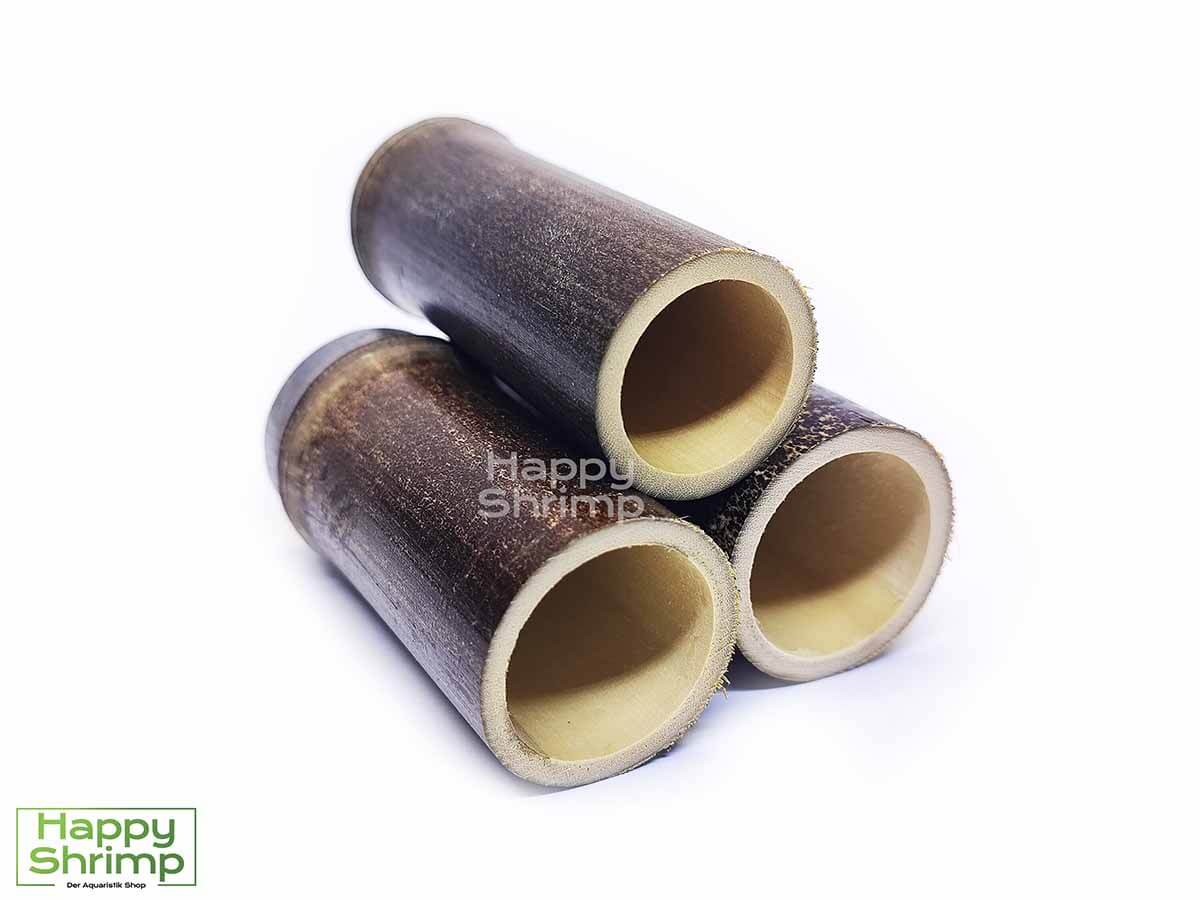 Bambus Höhlen eignen sich sehr gut als Versteck für deine Garnelen, Krebse & Welse.