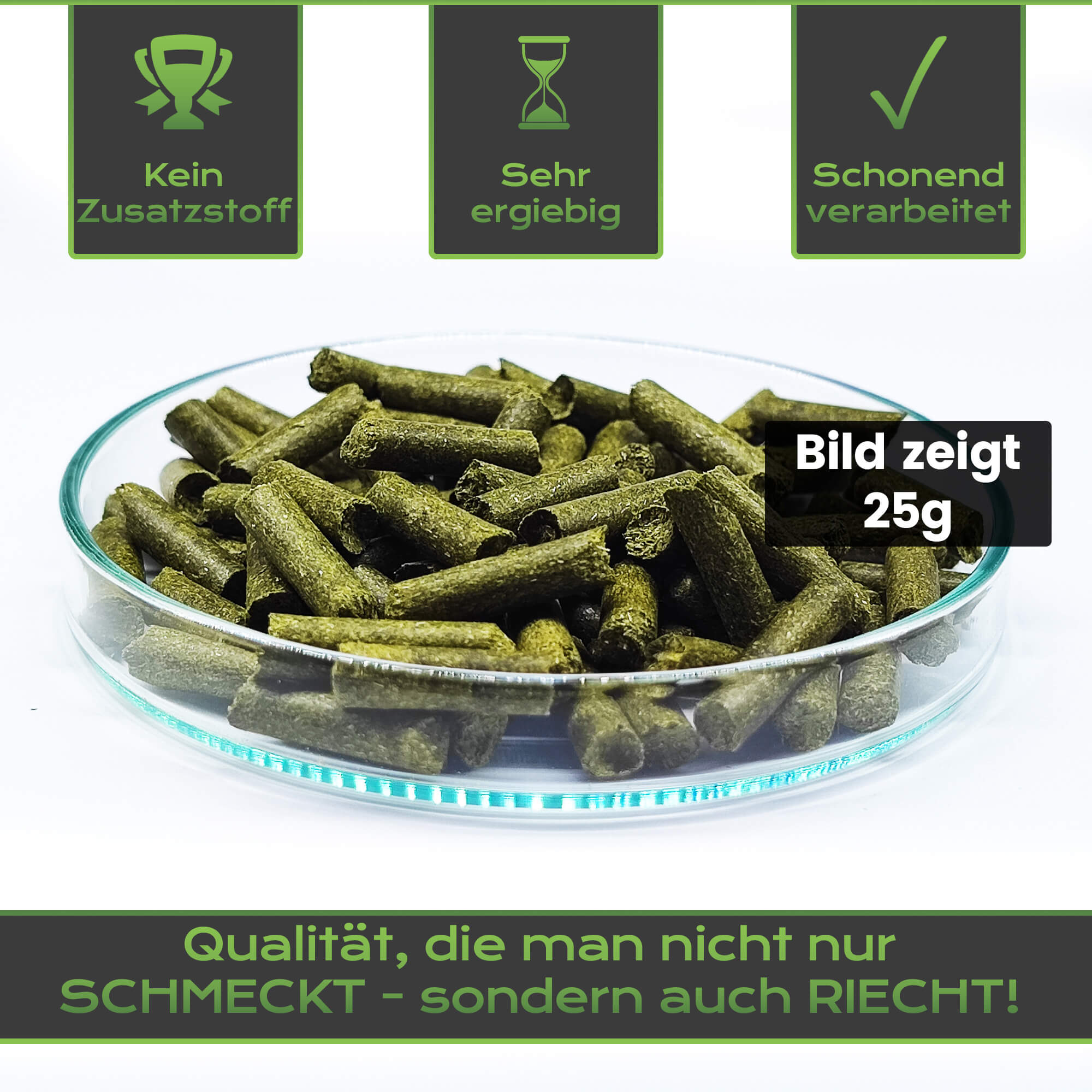 Gerstengras Futtersticks für dein Garnelen Aquarium. Beliebt als, Garnelenfutter, Schneckenfutter, Krebsfutter oder für Welse.