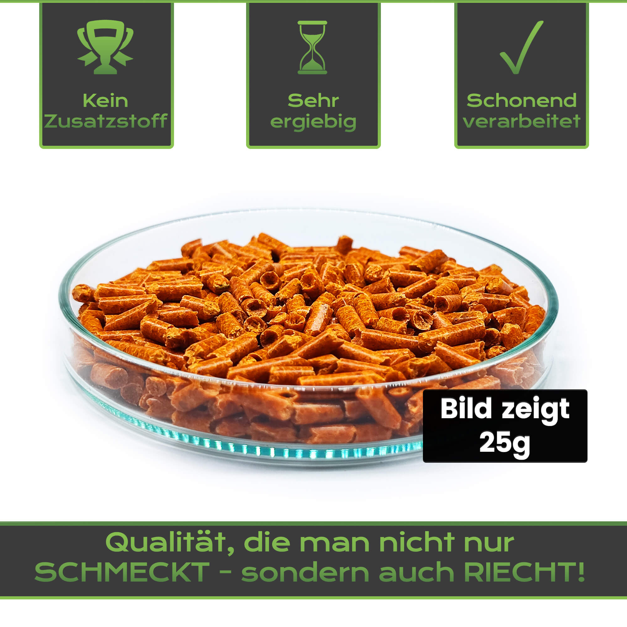 Karotten Futtersticks für dein Garnelen Aquarium. Beliebt als, Garnelenfutter, Schneckenfutter, Krebsfutter oder für Welse.