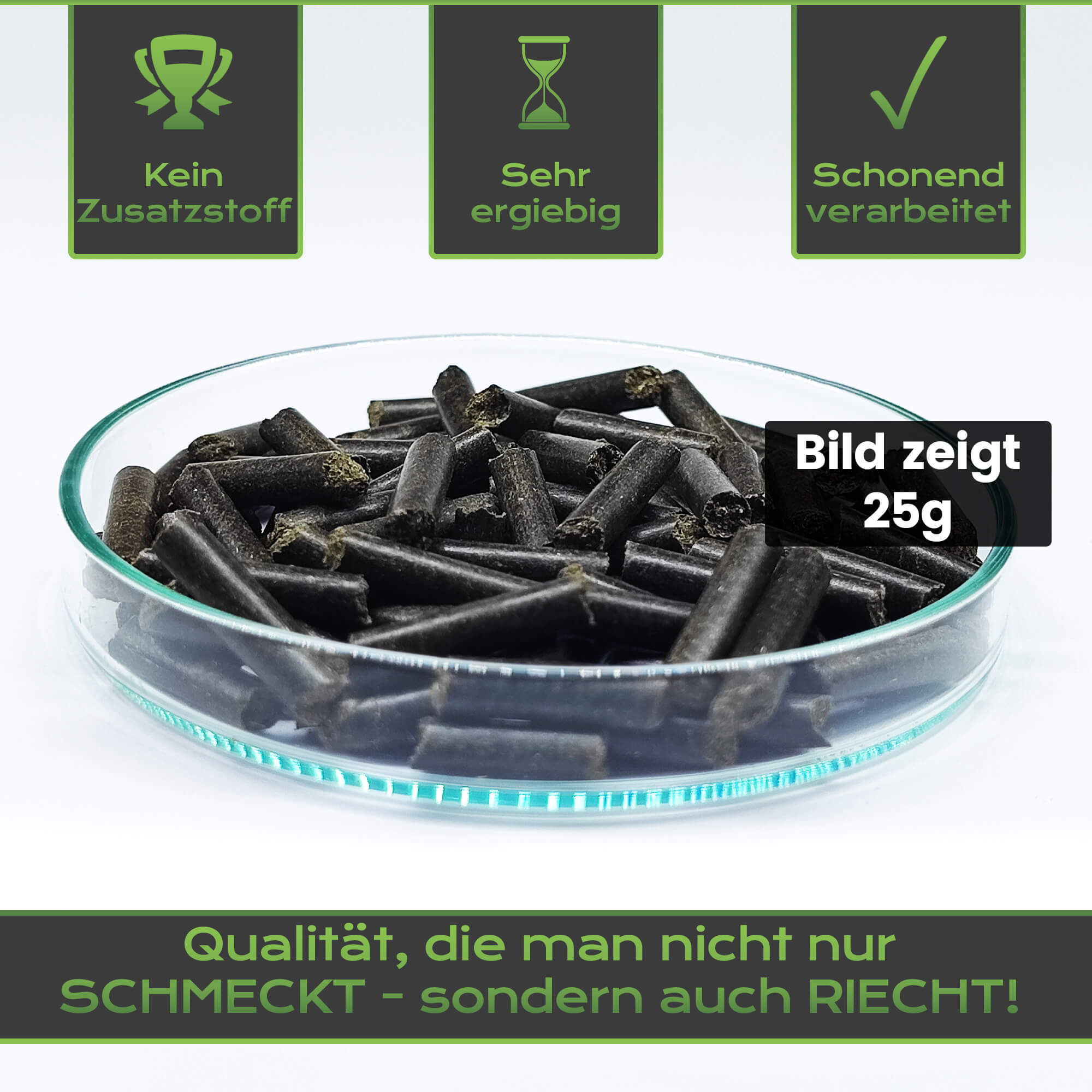 Löwenzahn Futtersticks für dein Garnelen Aquarium. Beliebt als, Garnelenfutter, Schneckenfutter, Krebsfutter oder für Welse.