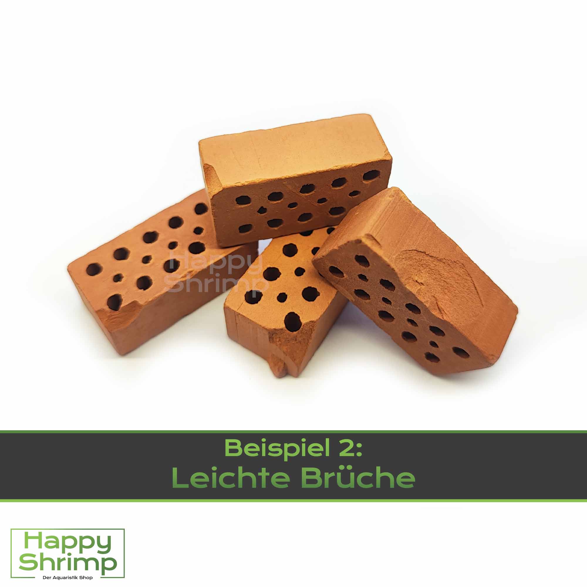 Mini Ziegel eignen sich optimal für dein Garnelen Aquarium. Aber auch für Aquarien mit Welsen oder Krebsen sind diese kleinen Dekoration Steine aus natürlichem Ton geeignet.