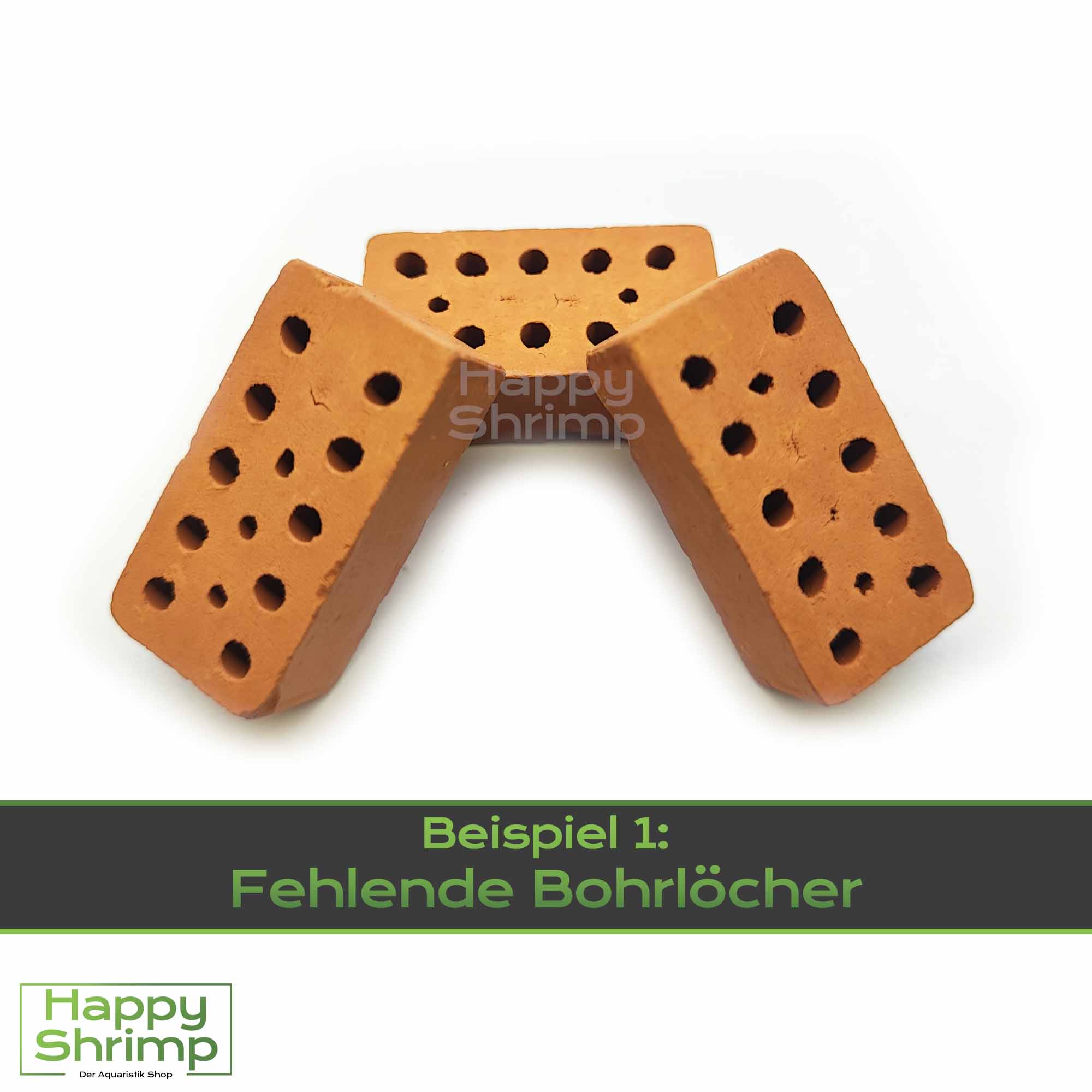 Mini Ziegel eignen sich optimal für dein Garnelen Aquarium. Aber auch für Aquarien mit Welsen oder Krebsen sind diese kleinen Dekoration Steine aus natürlichem Ton geeignet.