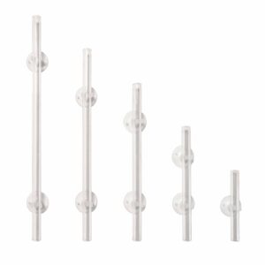 Aquarium Futterrohr aus Glas für Garnelenfutter wie Futtersticks.