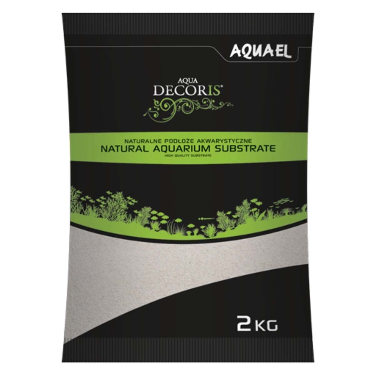 aquael-quarz-sand-2kg-aquarium-sand Aquael Quarz Sand 2 kg als heller Aquarium Sand für Garnelen und Welse